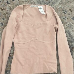 Pink Long Sleeve Top